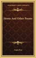 Home and Other Poems
