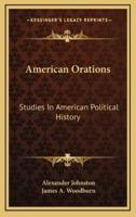 American Orations