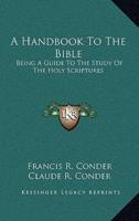 A Handbook to the Bible
