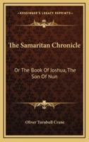 The Samaritan Chronicle