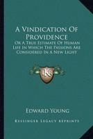 A Vindication Of Providence