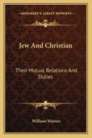 Jew And Christian