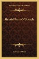 Hybrid Parts Of Speech