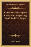 A View Of The Scripture Revelations Respecting Good And Evil Angels
