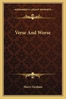 Verse And Worse