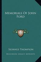Memorials Of John Ford