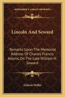 Lincoln And Seward