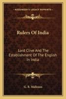 Rulers Of India