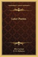 Later Poems