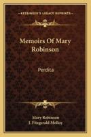 Memoirs Of Mary Robinson