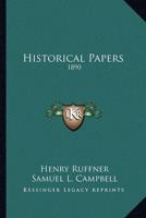 Historical Papers