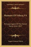 Memoirs Of Vidocq V4