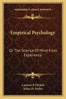 Empirical Psychology