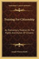 Training For Citizenship