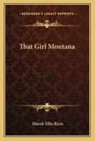 That Girl Montana