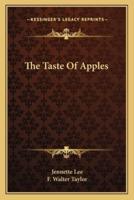 The Taste Of Apples