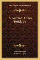 The Sermons Of Mr. Yorick V1