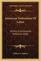 American Federation Of Labor