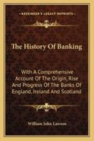 The History Of Banking