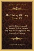 The History Of Long Island V2