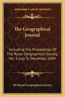 The Geographical Journal