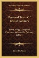 Personal Traits Of British Authors