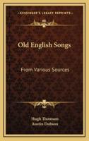 Old English Songs