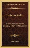 Louisiana Studies