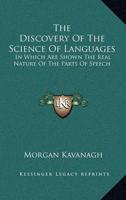 The Discovery Of The Science Of Languages