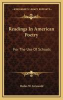 Readings in American Poetry