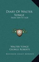 Diary of Walter Yonge