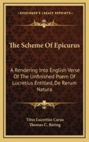 The Scheme of Epicurus