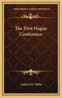 The First Hague Conference