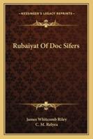 Rubaiyat Of Doc Sifers