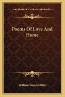 Poems of Love and Home