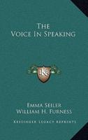The Voice In Speaking