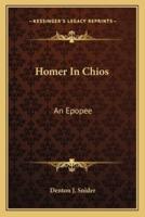 Homer In Chios