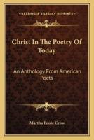 Christ In The Poetry Of Today
