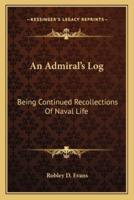 An Admiral's Log