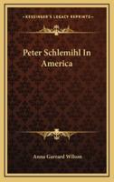 Peter Schlemihl in America