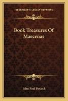 Book Treasures Of Maecenas