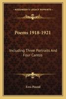 Poems 1918-1921