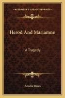 Herod And Mariamne