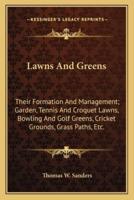Lawns And Greens
