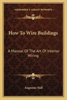How To Wire Buildings