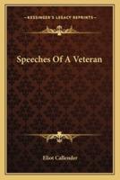 Speeches Of A Veteran