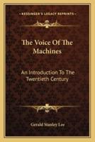 The Voice Of The Machines