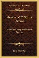 Memoirs Of William Stevens