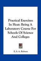 Practical Exercises In Heat