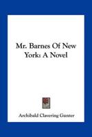Mr. Barnes Of New York